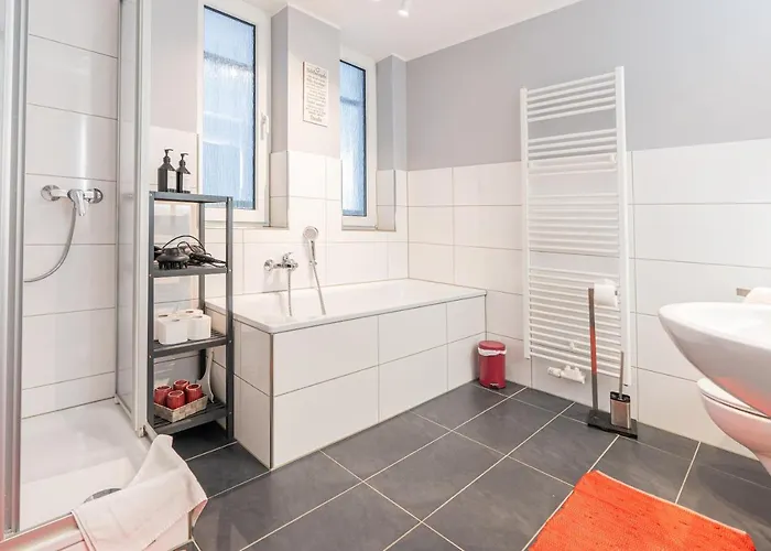 Golden Design Apartment, Zentral, Familie Und Business, 1000 Mbit Appartamento Duisburgo